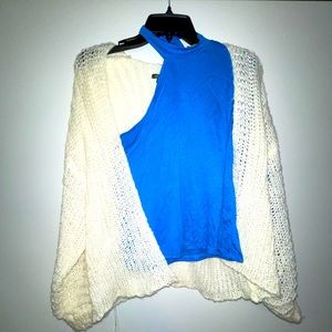 Brand new top and cardigan set- size small